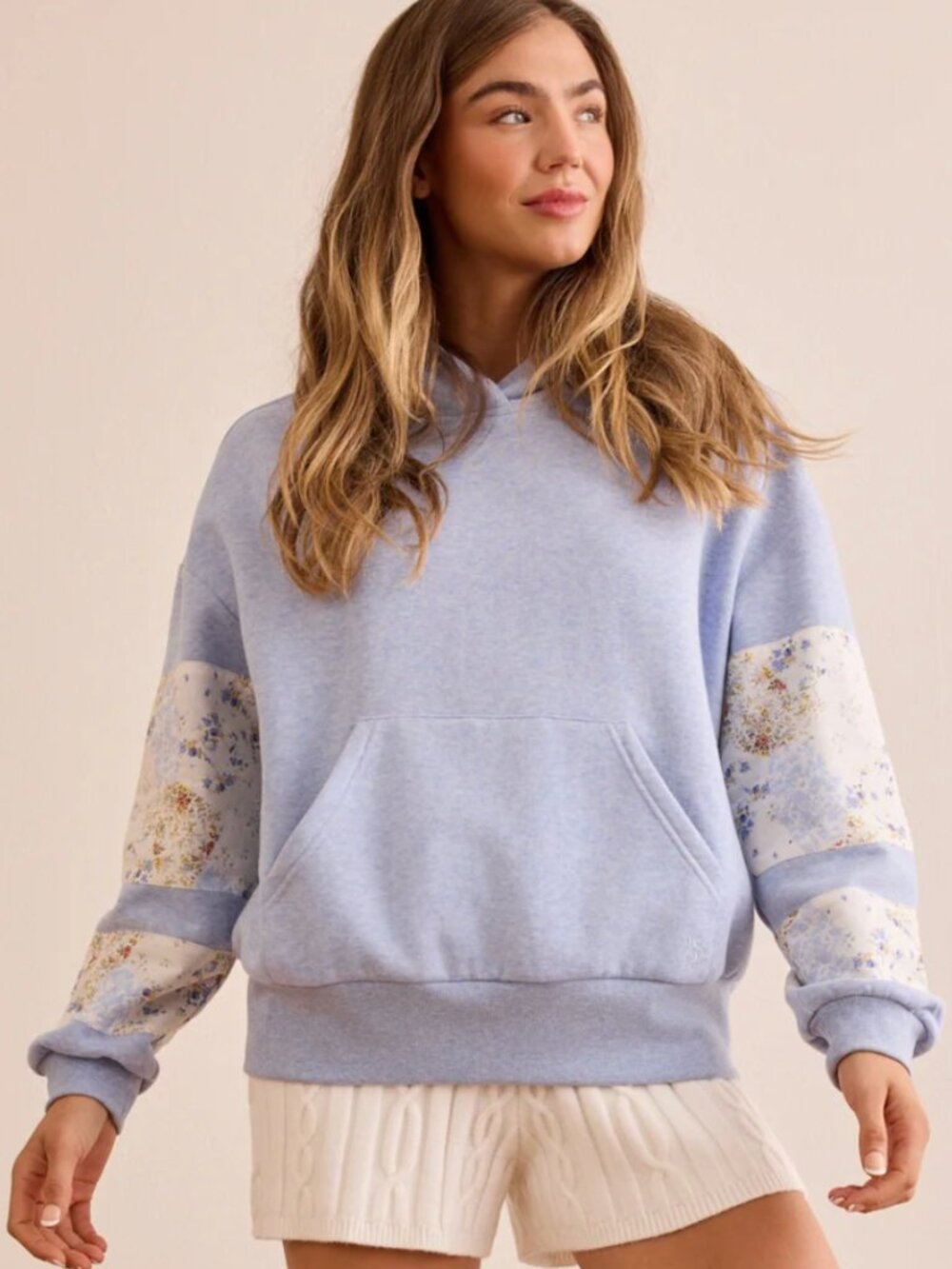 Altar'd State Champ Patchwork Hoodie - XS